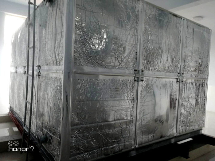 無(wú)棣鎮(zhèn)24立方橡塑保溫玻璃鋼水箱