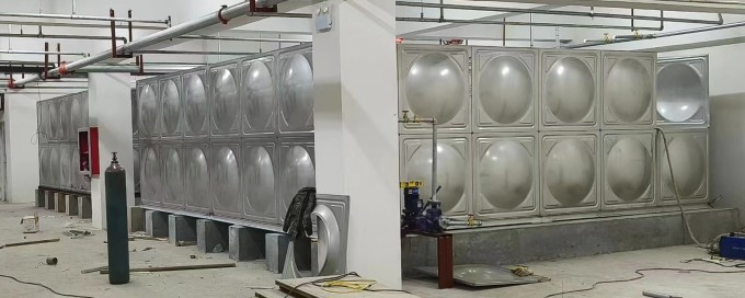 任城區72立方人防水箱